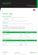Evalastic V grijs - TF